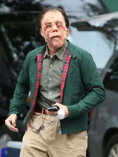 Adam Pearson A Different Man Movie 2024 Green Jacket