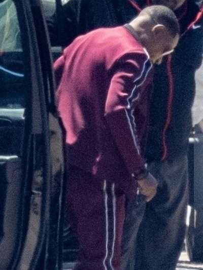 Bad Boys Ride or Die 2024 Martin Lawrence Maroon Track Jacket