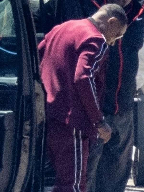 Bad Boys Ride or Die 2024 Martin Lawrence Maroon Track Jacket