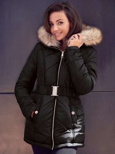 Michelle Keegan British Fashion House Parka Jacket
