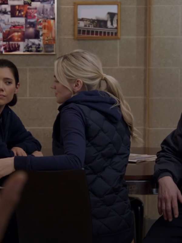 Sylvie Brett Chicago Fire 2024 Quilted Vest