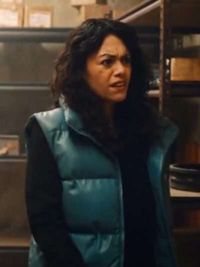 Molly Farber Culprits S01 Blue Vest