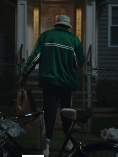 Pete Davidson Dumb Money 2023 Green Bomber Jacket
