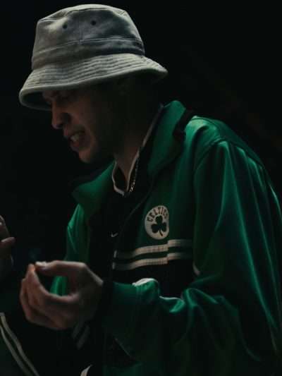 Pete Davidson Dumb Money 2023 Green Jacket