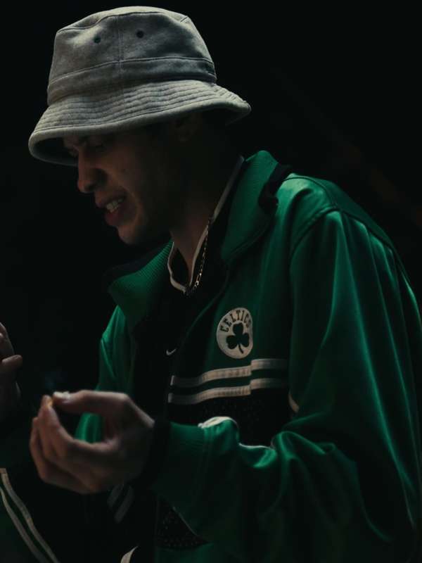 Pete Davidson Dumb Money 2023 Green Jacket