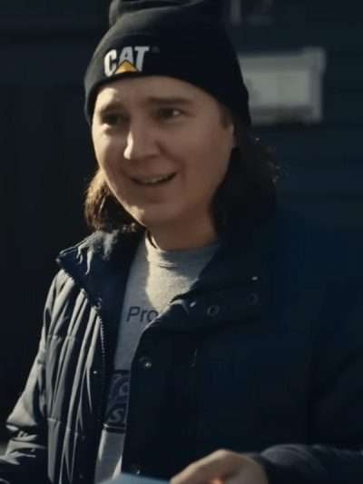 Paul Dano Dumb Money 2023 Blue Jacket