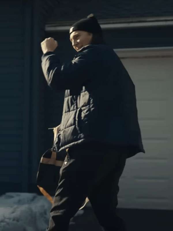 Paul Dano Dumb Money 2023 Blue Jacket