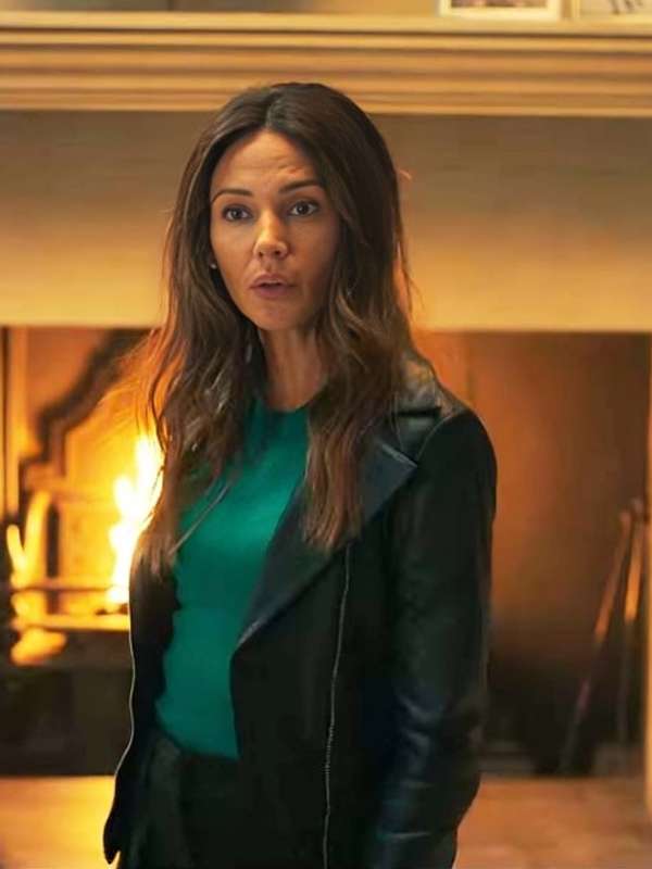 Fool Me Once S01 Michelle Keegan Black Leather Jacket