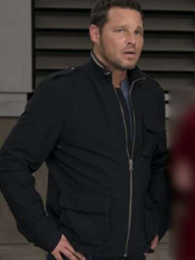Dr. Alex Karev Grey's S14 Anatomy Black Jacket