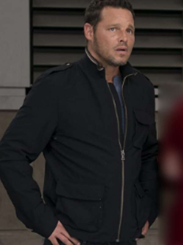 Dr. Alex Karev Grey's S14 Anatomy Black Jacket