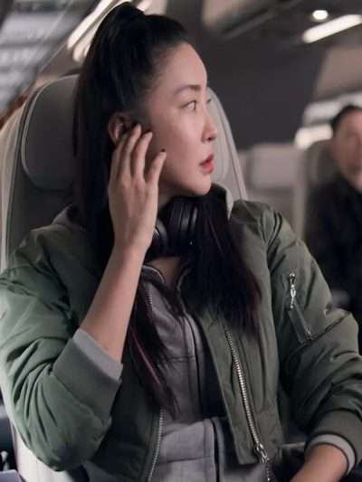 Kim Yoon-ji Lift Green Bomber Jacket