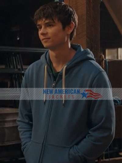 Alex Walter My Life with the Walter Boys 2023 Blue Hoodie