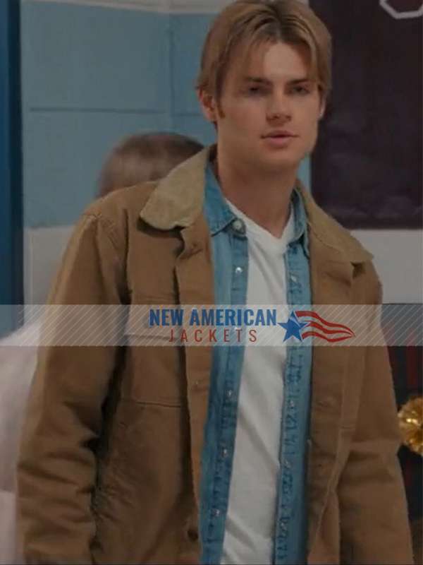 Cole Walter My Life with the Walter Boys S01 Brown Jacket