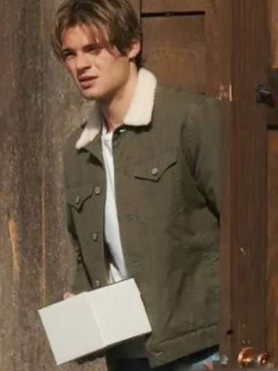 Cole Walter My Life with the Walter Boys S01 Shearling Jacket