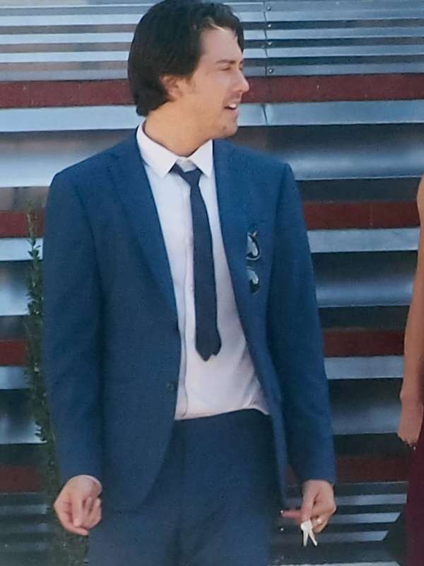 Nat Wolff Which Brings Me to You 2024 Blue Suit