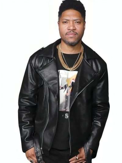 London Brown Power Book III Raising Kanan S03 Premiere Leather Jacket