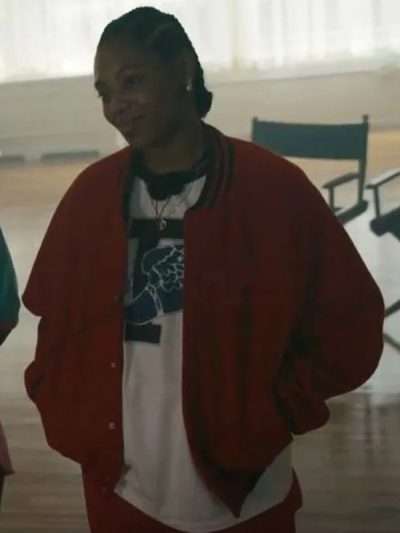 LaVerne Thomas Power Book III Raising Kanan S03 Red Bomber Jacket