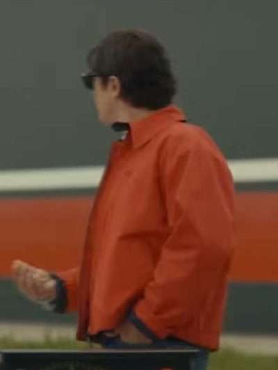 Cesare Fiorio Race for Glory 2024 Orange Cotton Jacket