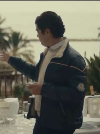 Riccardo Scamarcio Race for Glory 2024 Puffer Jacket