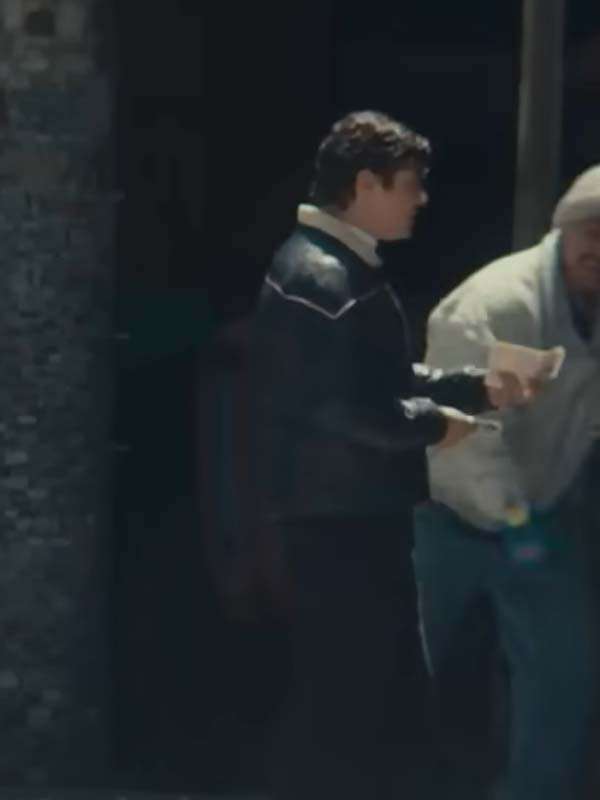 Riccardo Scamarcio Race for Glory 2024 Black Jacket