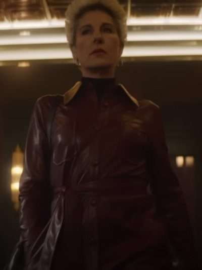 Cecilia Logan Sexy Beast S01 Leather Coat