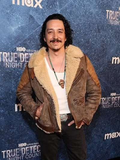 Miguel Gilb True Detective Shearling Brown Leather Jacket