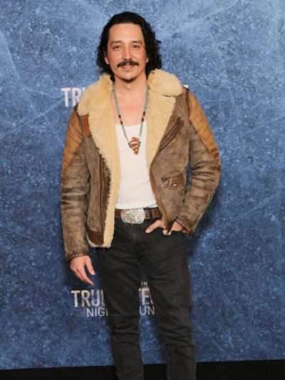 Miguel Gilb True Detective Brown Leather Jacket