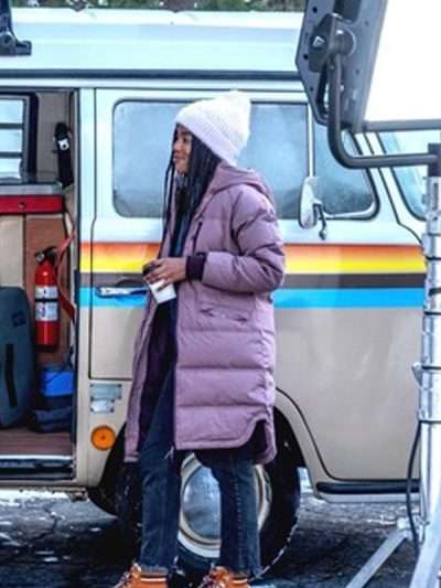 Chelsea Conwright Weak Layers 2024 Purple Coat