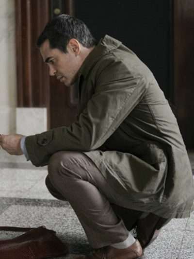 Will Trent S01 Ramón Rodríguez Green Cotton Coat