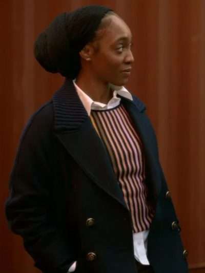 Faith Mitchell Will Trent 2023 Black Coat