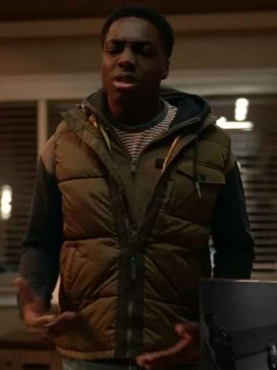 Jeremy Mitchell Will Trent S01 Puffer Vest