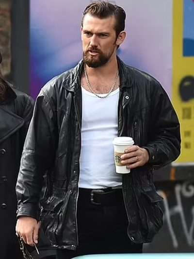 Alex Pettyfer 5lbs of Pressure Leather Jacket