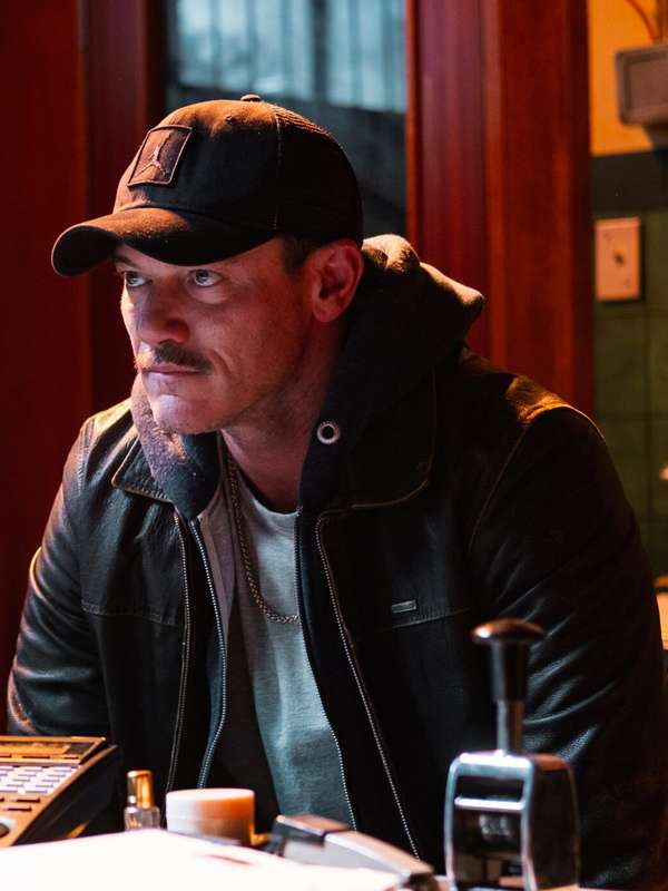 Luke Evans 5lbs of Pressure 2024 Leather Jacket
