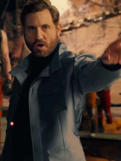 Edgar Ramírez Borderlands 2024 Grey Jacket