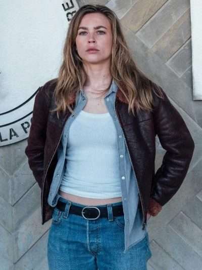 Alice Vidal Blood Coast S01 Leather Jacket