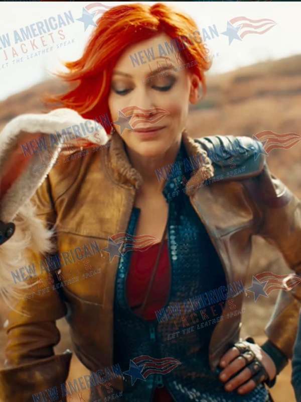 Cate Blanchett Borderlands 2024 Leather Jacket