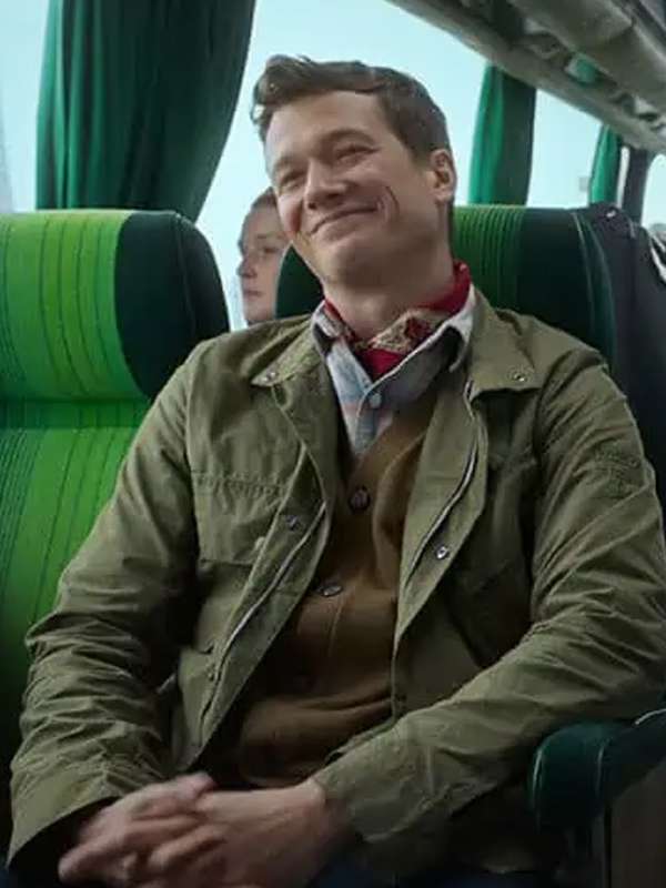 Ed Speleers Irish Wish Green Cotton Jacket