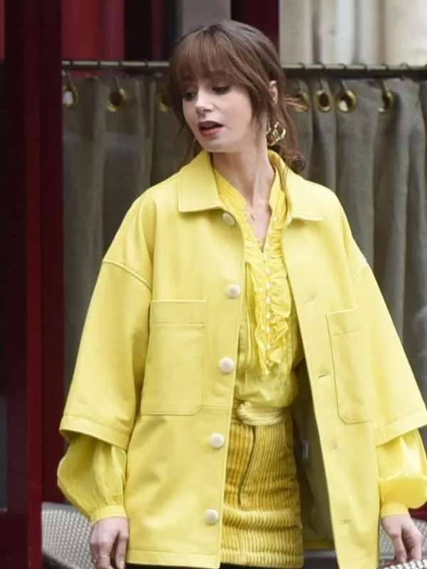 Emily Cooper Emily in Paris S04 Yellow Jacket