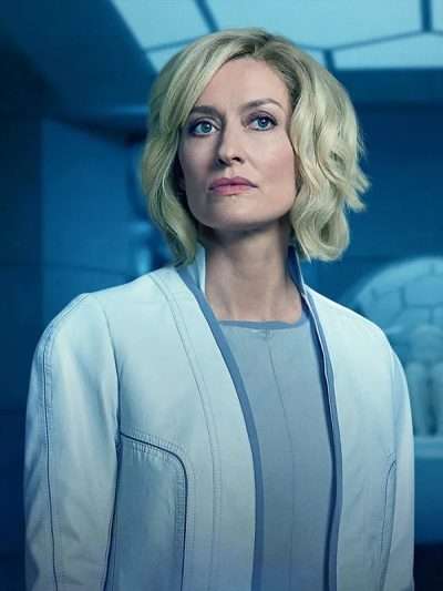 Dr Catherine Halsey Halo White Trench Coat