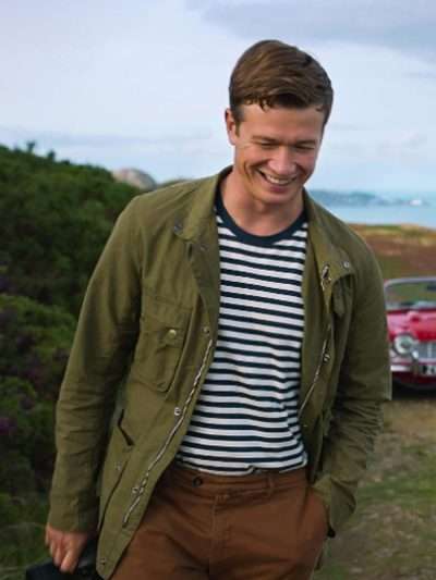 Ed Speleers Irish Wish 2024 Green Jacket