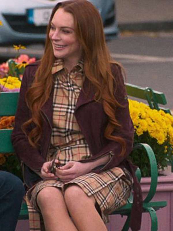 Lindsay Lohan Irish Wish 2024 Jacket