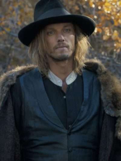 Jamie Campbell Bower Horizon An American Saga Blue Vest