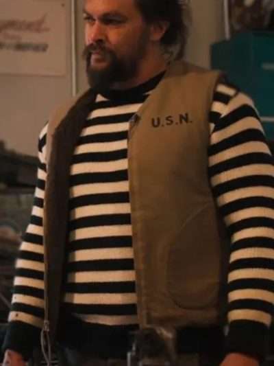 Jason Momoa On the Roam S01 Brown Vest