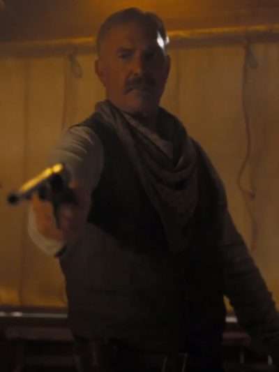 Kevin Costner Horizon An American Saga 2024 Grey Vest
