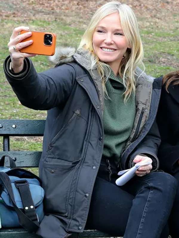 Amanda Rollins Law and Order SVU S25 Grey Jacket