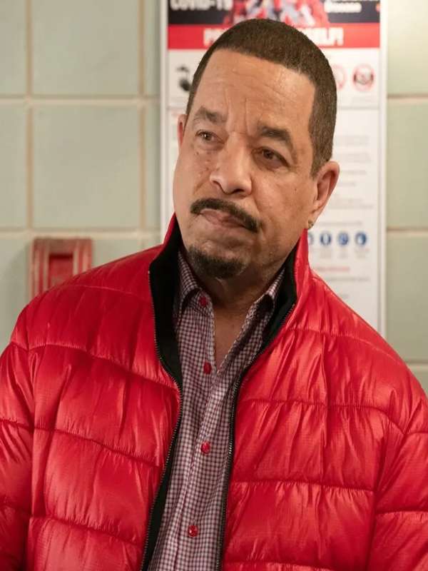 Odafin Tutuola Law and Order SVU Red Jacket