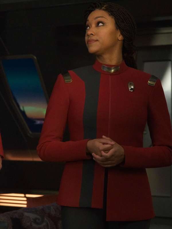 Star Trek Discovery S05 Michael Burnham Red Jacket