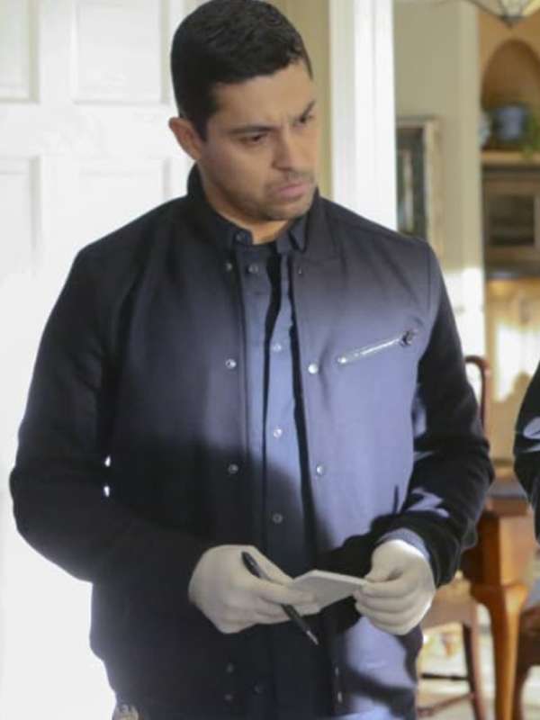 Wilmer Valderrama NCIS Black Jacket