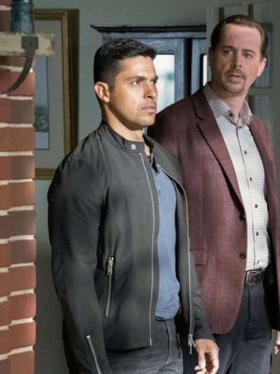 Wilmer Valderrama Naval Criminal Investigative Service S19 Black Bomber Jacket