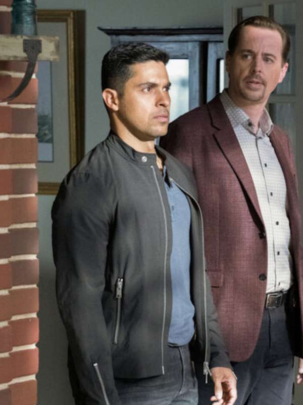 Wilmer Valderrama Naval Criminal Investigative Service S19 Black Bomber Jacket